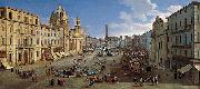 Piazza Navona, Rome by Caspar Van Wittel